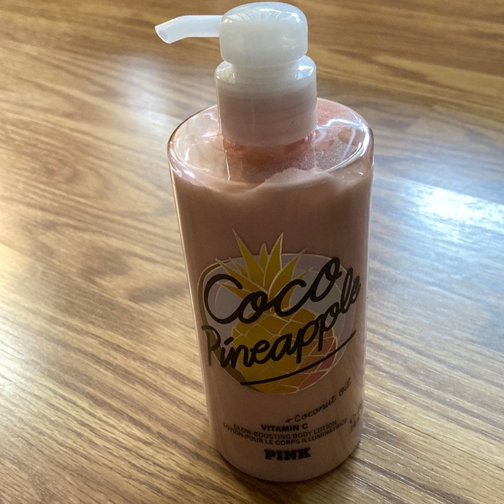 PINK coco pineapple pump lotion